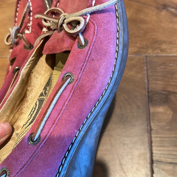 Sperry Top-Sider Suede Wedge 7M - Picture 5 of 6